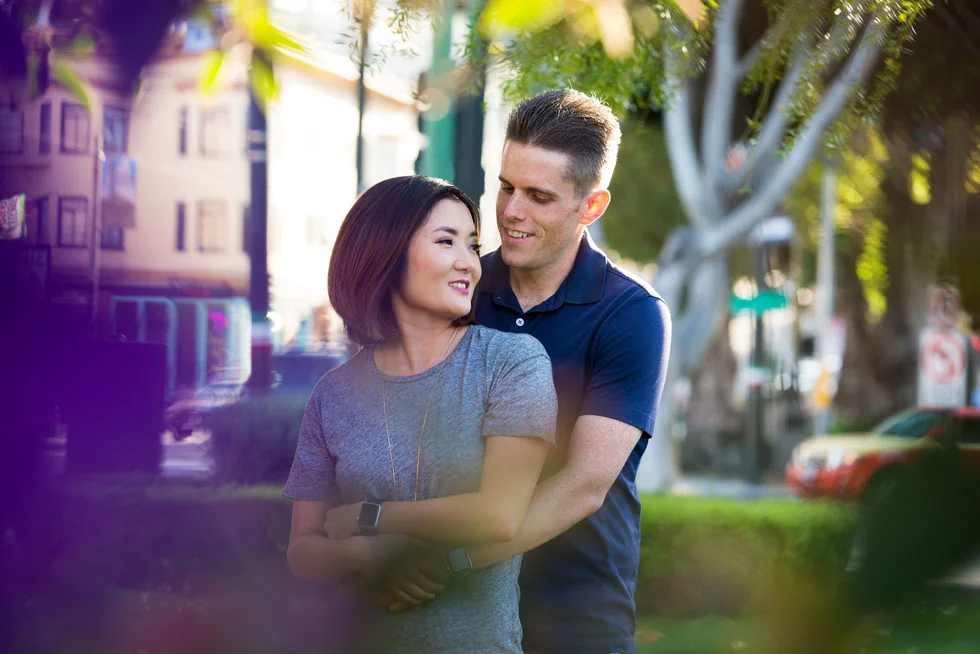 North Beach engagement session