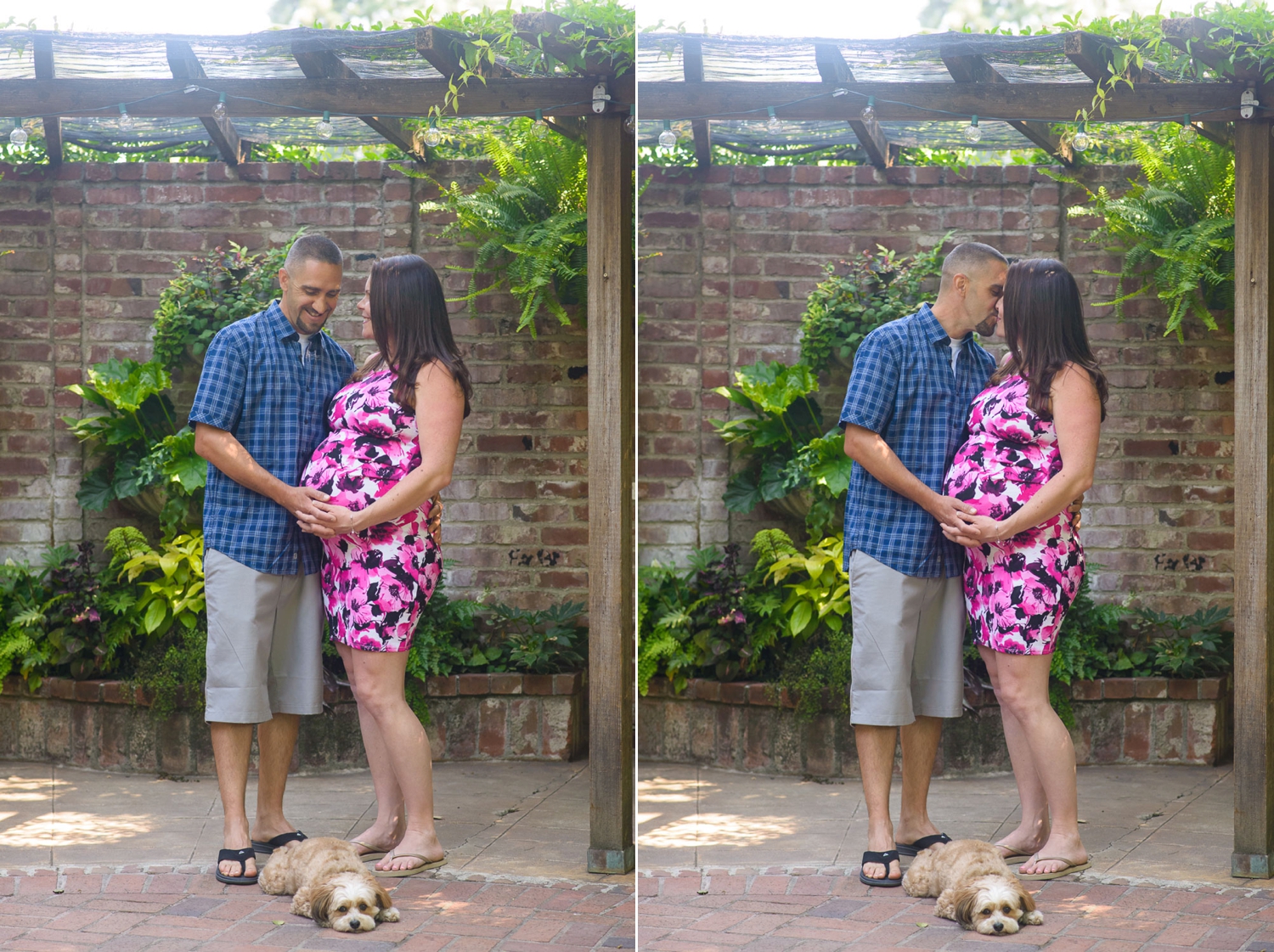 Elizabeth Gamble Garden maternity photography