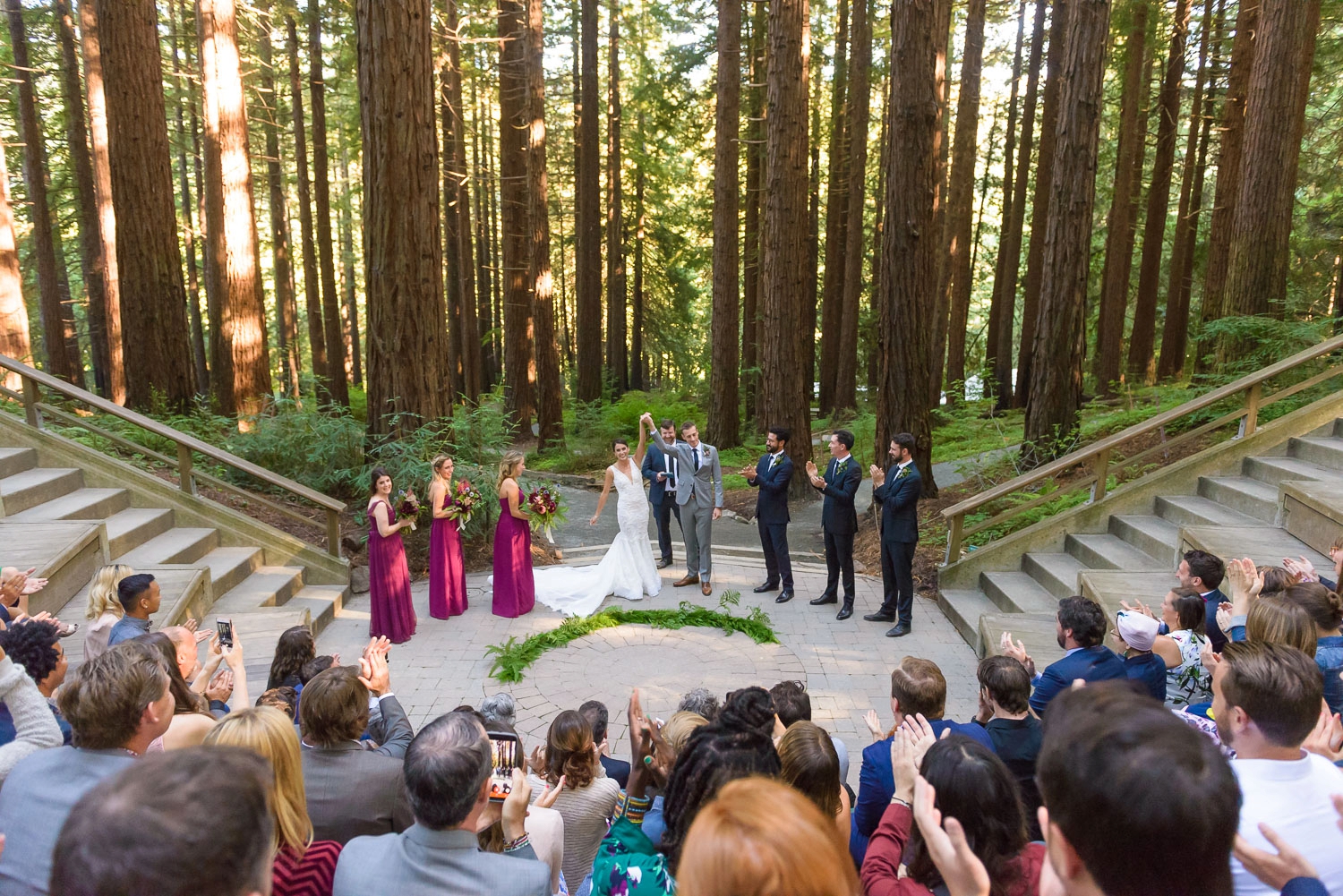 UC Berkeley Botanical Gardens wedding