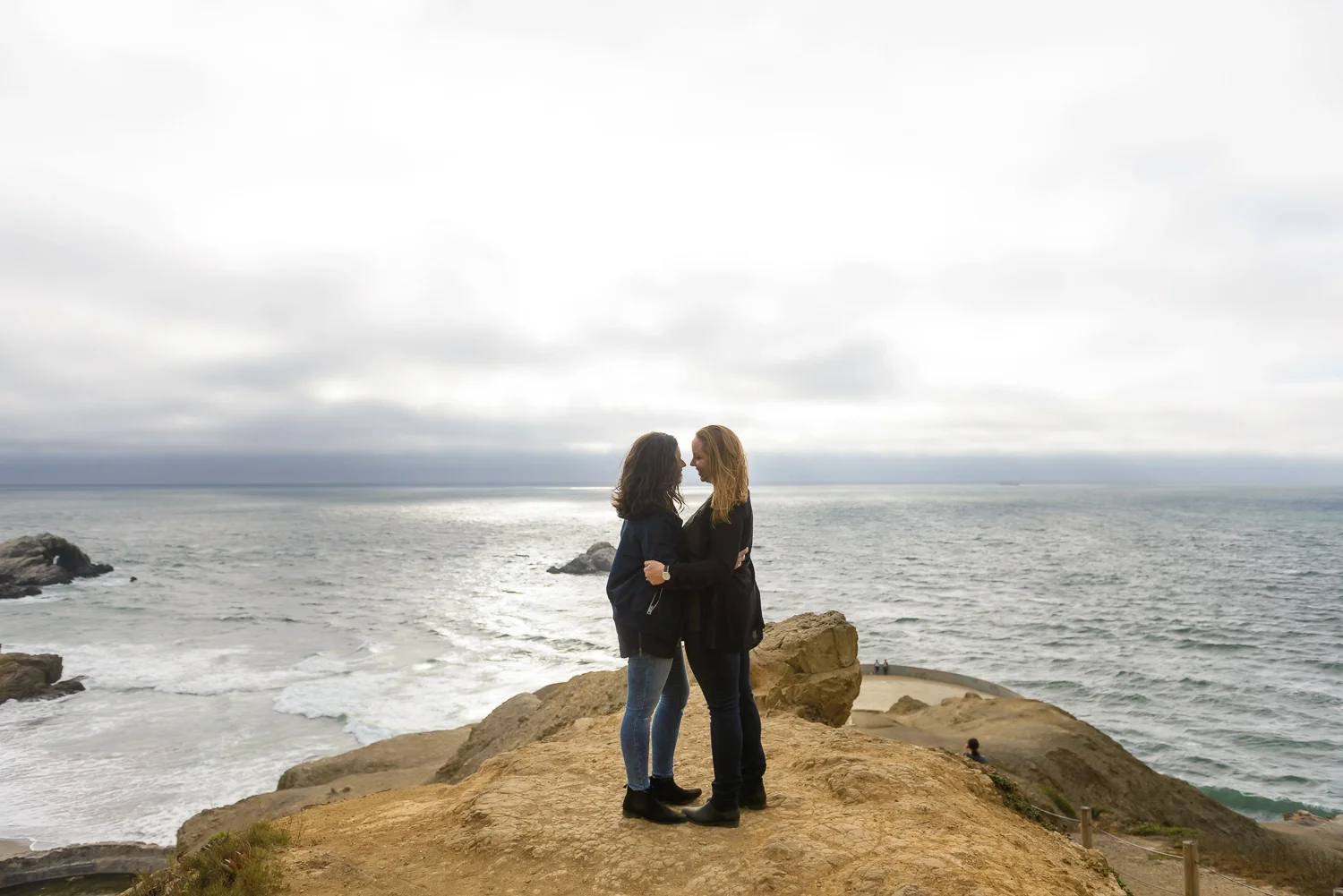 SF Lands End engagement photography