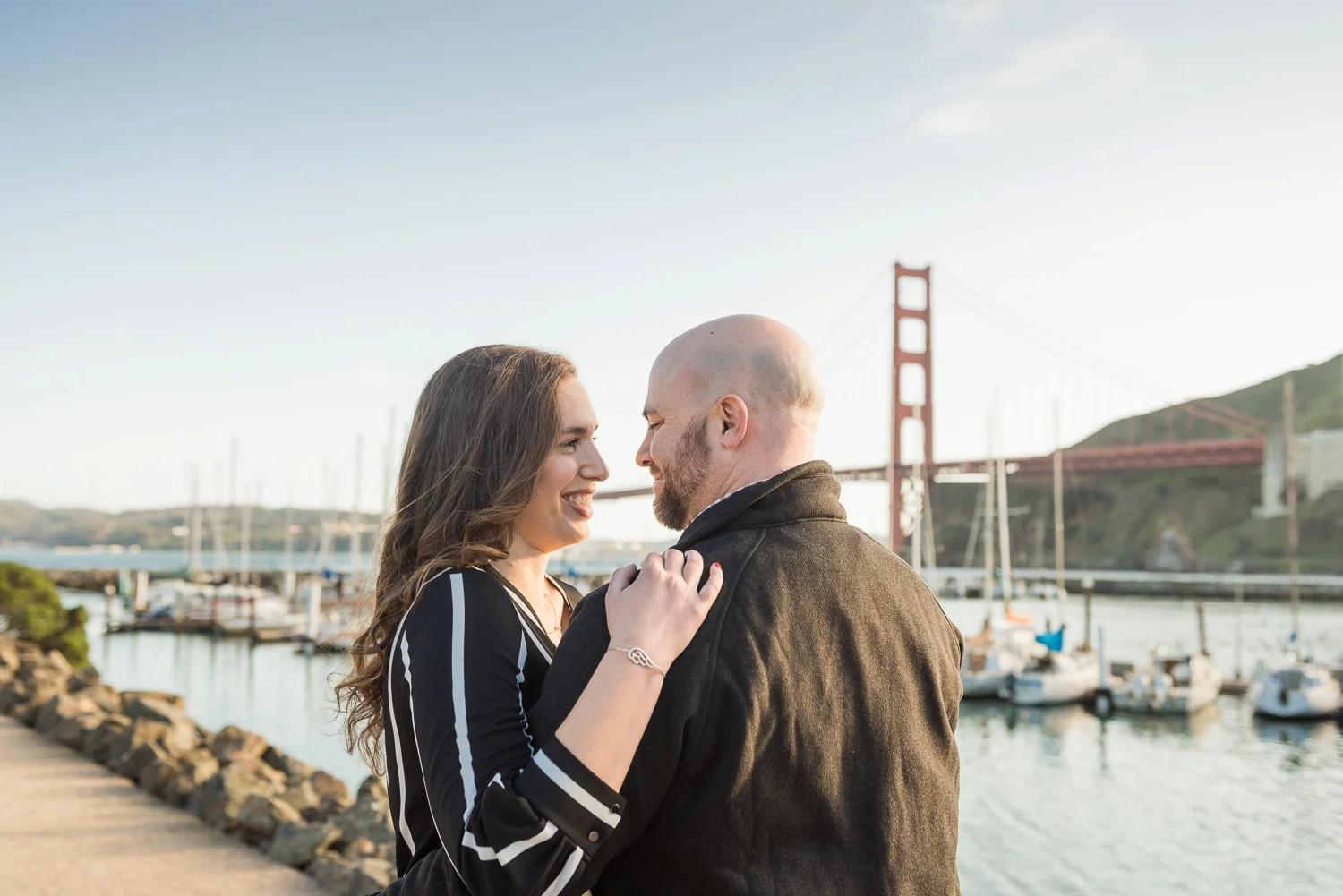 Fort Baker engagement photography