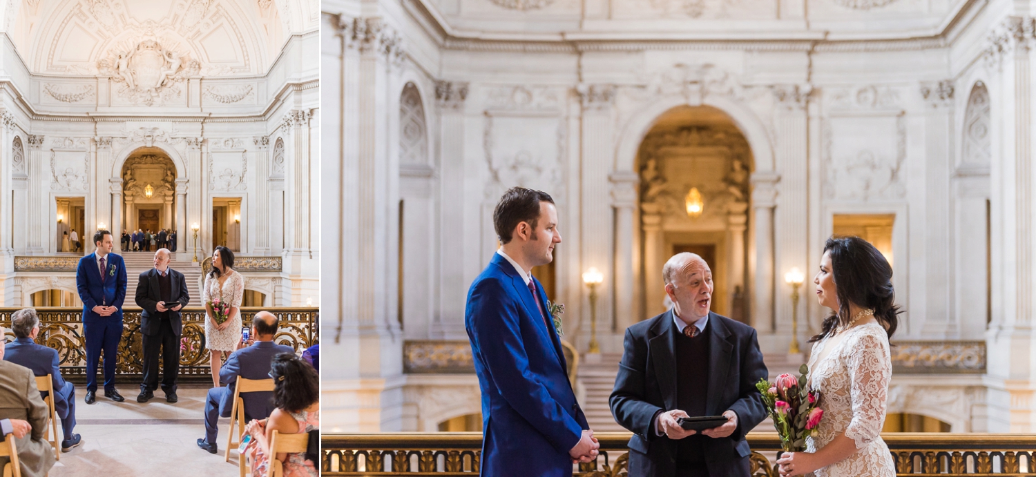Mayor's Balcony wedding ceremony