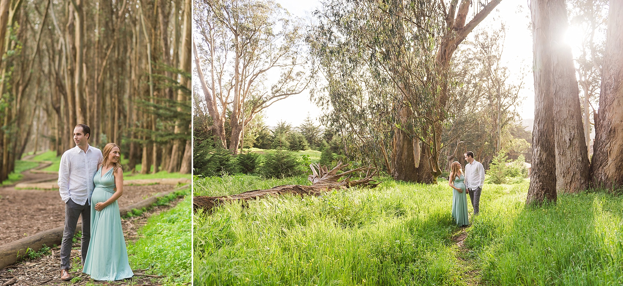 Wood Line maternity photography
