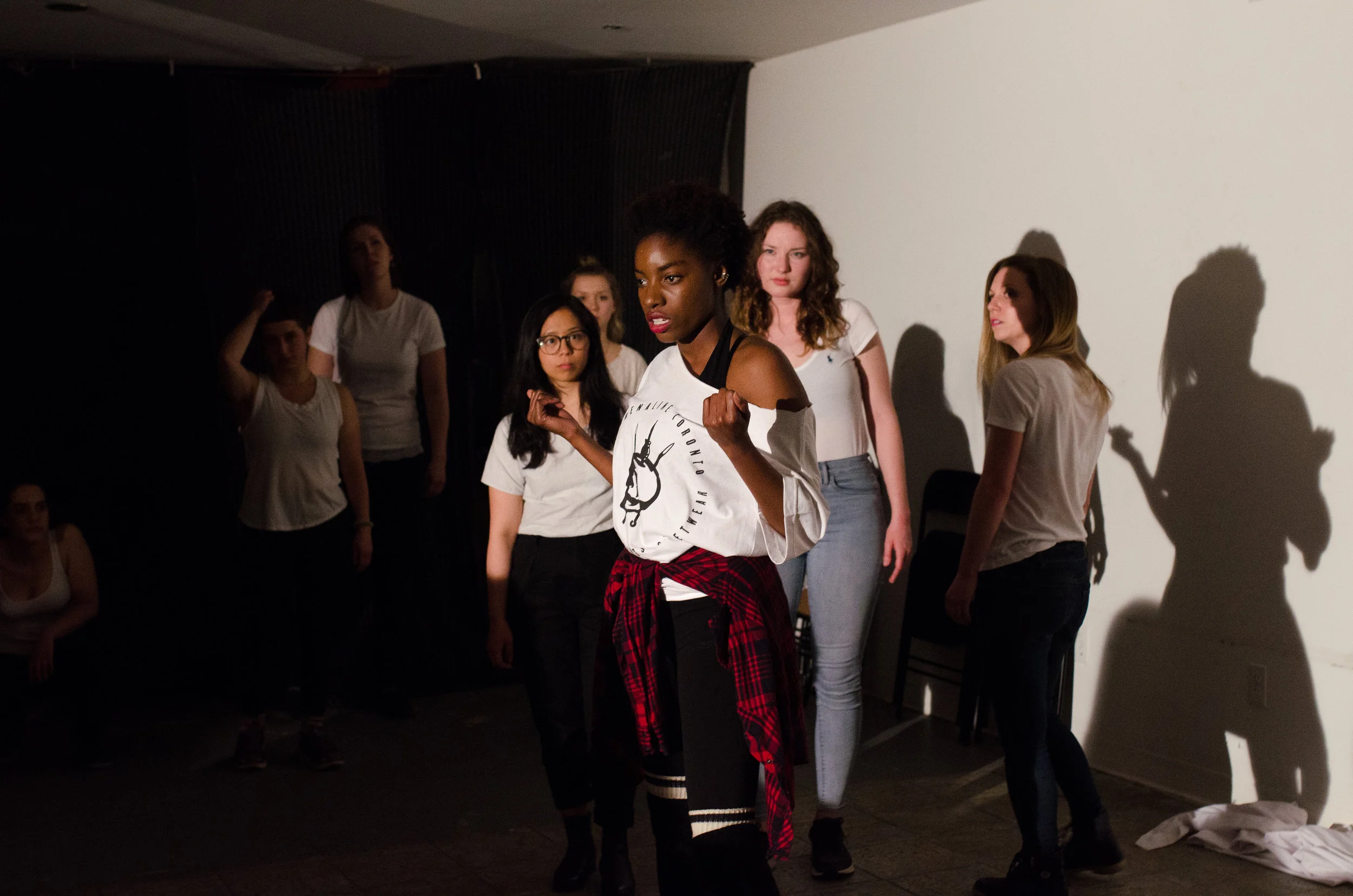 Participant Alia Ettienne Delivers a poignant monologue (Photo: Samantha Polzin)