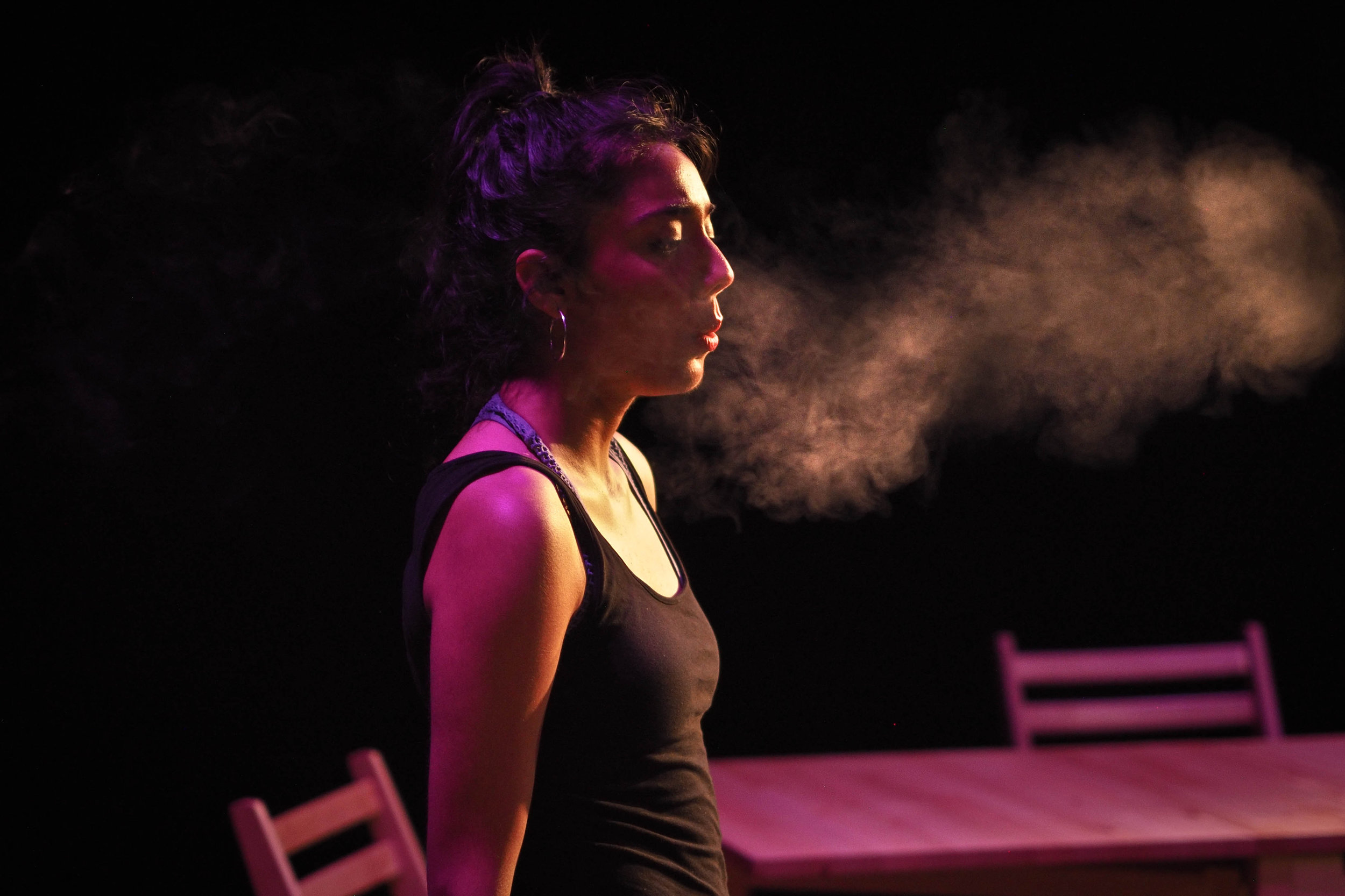 Meara Khanna as Leyna. Photo: Magnus Berg