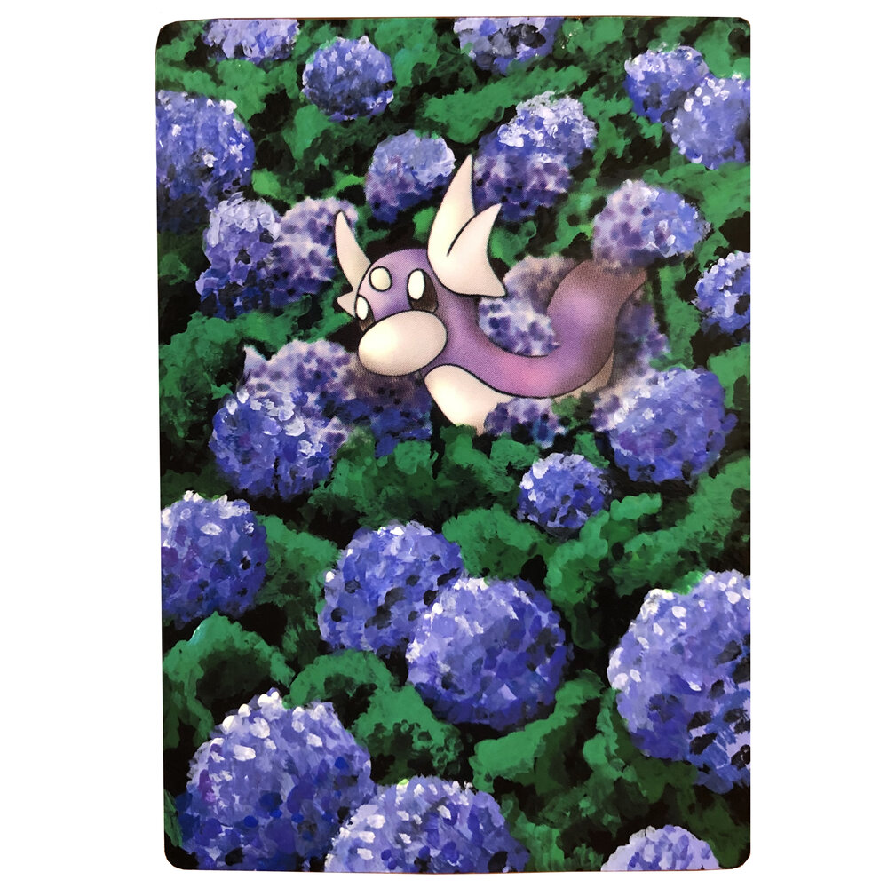 pokemon painted cards Altered Art main image 0