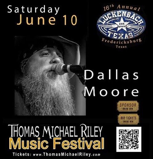 Let&rsquo;s Go To @luckenbachtexas &hellip; @thomasmichaelrileymusic Fest 2023 Saturday June 9th. Don&rsquo;t you DARE Miss it! #luckenbachtexas #texas #TMRfest #countrymusic #outlawcountry #honkytonk