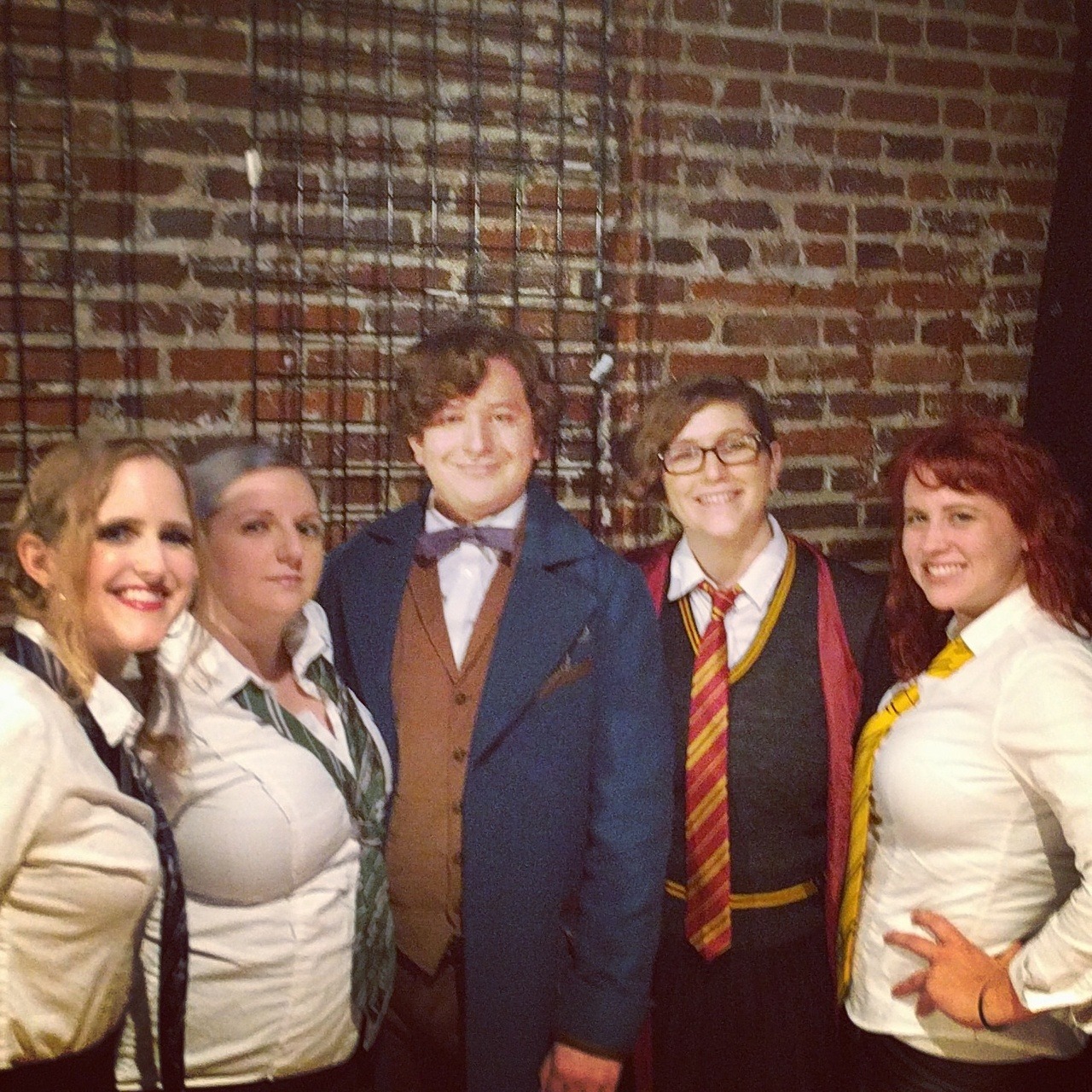 Misbehavin' Maidens and their Cabana Boy for the night, Newt Scamander