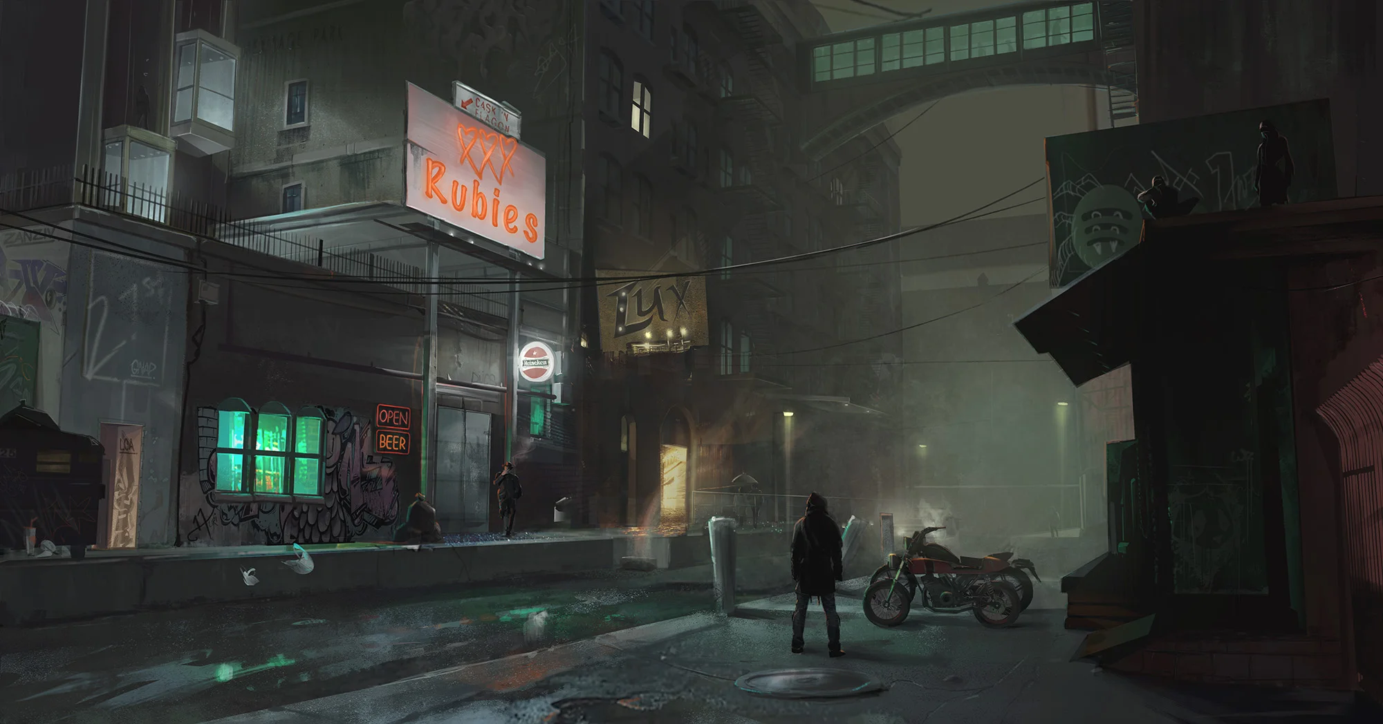 Old Block Production Scene