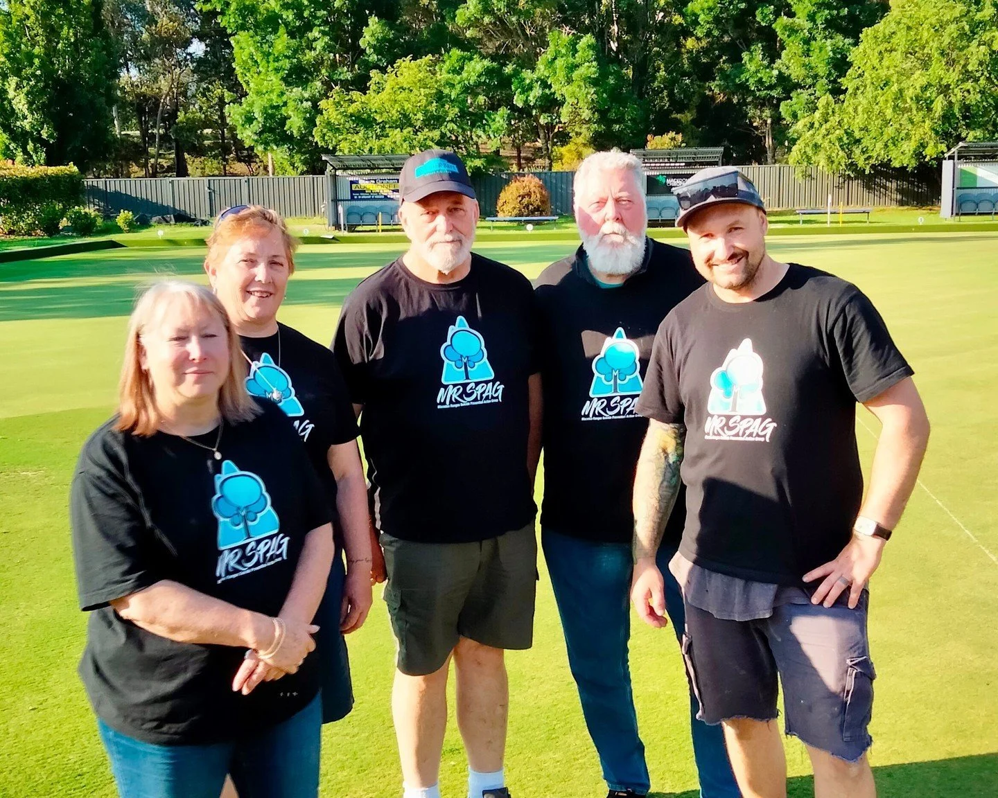 MRSPAG were invited to be part of a round-robin competition between community groups with a BBQ dinner and $250 for the winning team. This was organised and hosted by the Macedon Bowling Club and was to be for novice beginners. It was a fun night wit