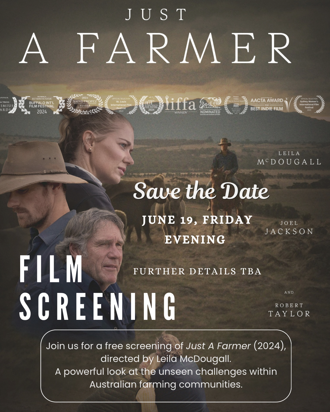 Just a Farmer screening