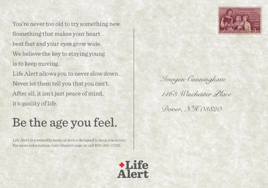 Postcard back, click to enlarge