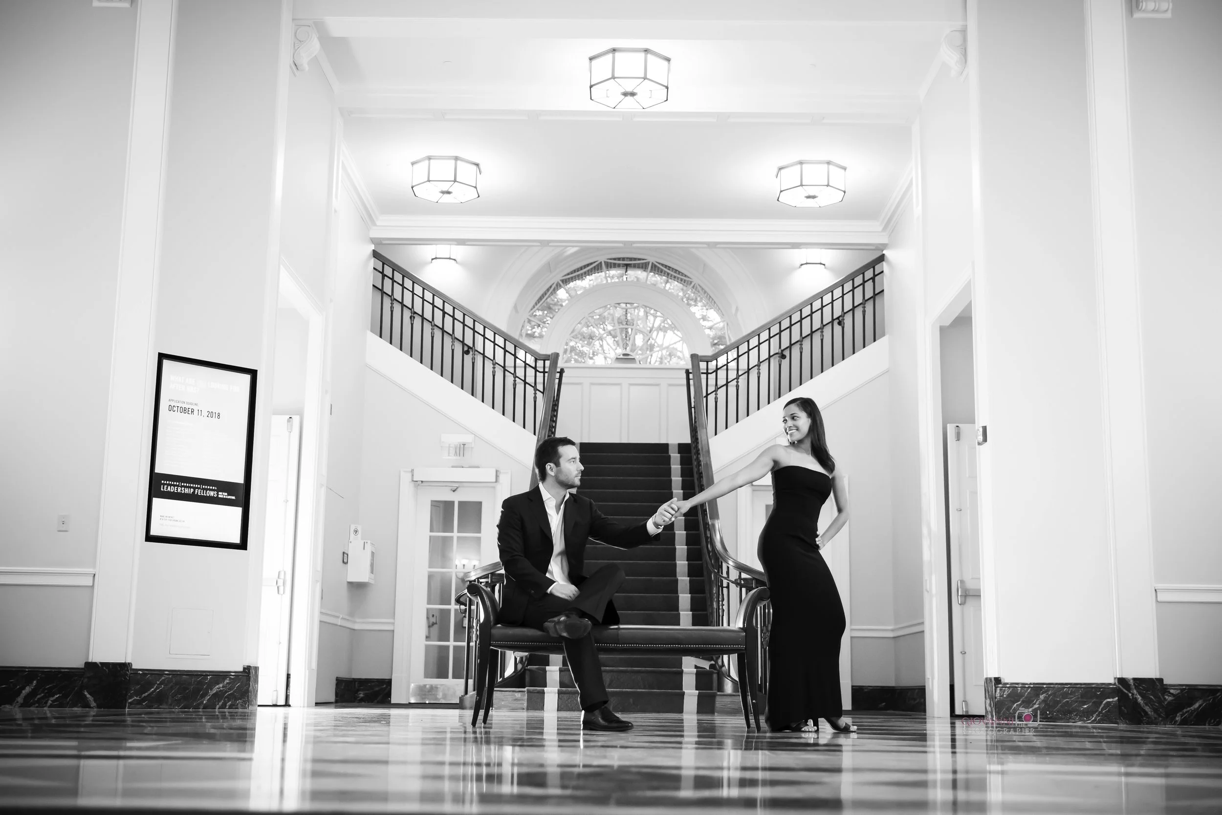 8C2A8595 Giovanni The Photographer Best Boston Engagement Photography Harvard Business School WM.jpg