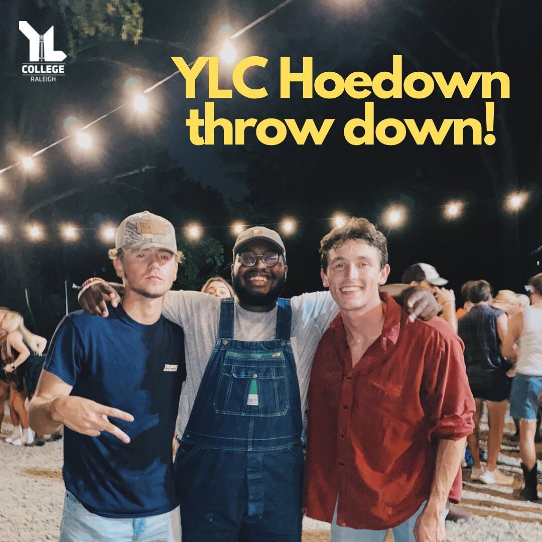 YLC HOEDOWN THROW DOWN 🌾👩&zwj;🌾

Oh, it&rsquo;s going DOWN tomorrow night! Bring ya boots, ya jeans, ya flannels, ya overalls, and ya best dance moves 💃🕺 for a rompin&rsquo;, stompin&rsquo; good time under the stars ⭐️with ya best friends! 

⏰: 