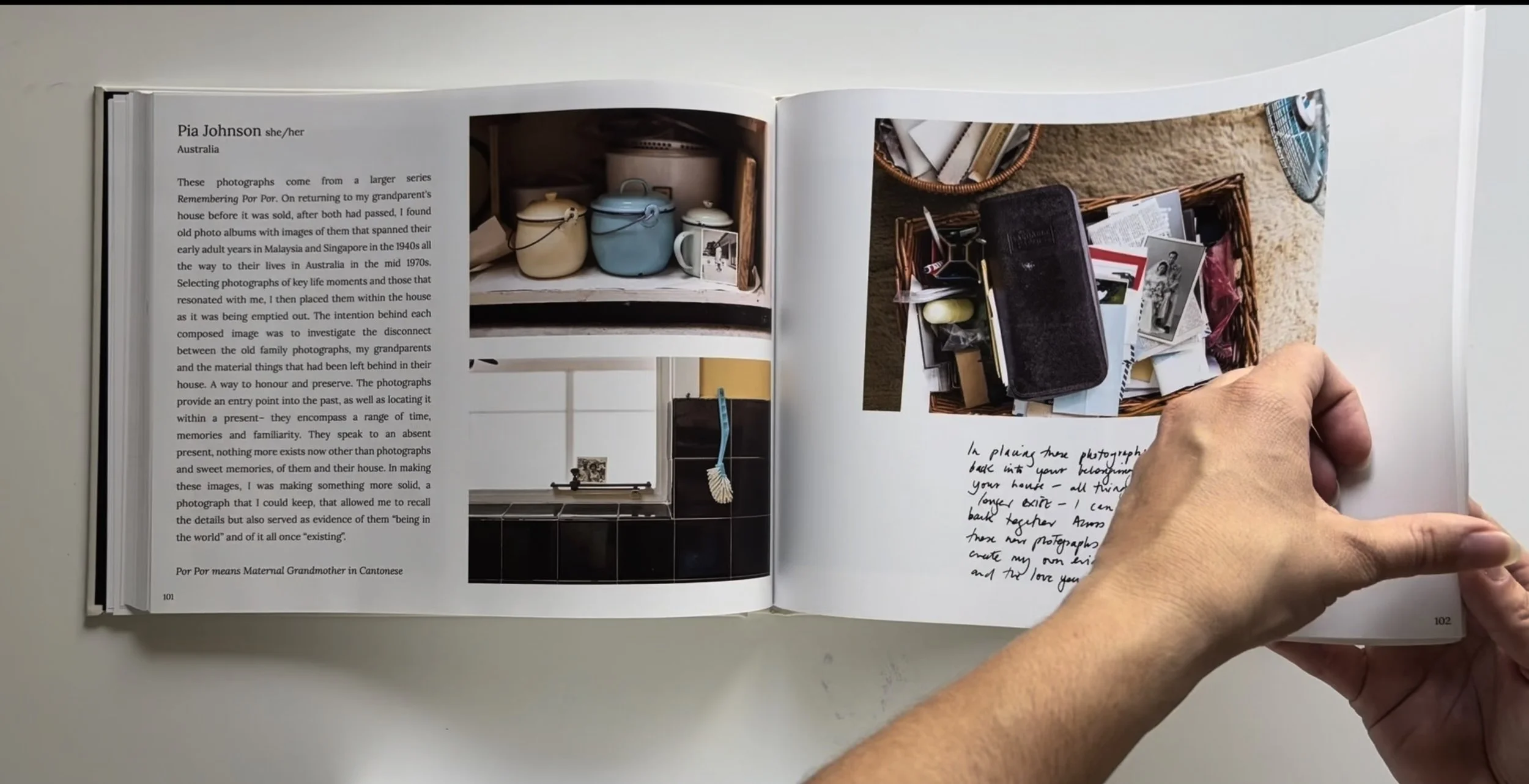 Photo Trouvee Magazine 'The Grandparents Project' book (video)