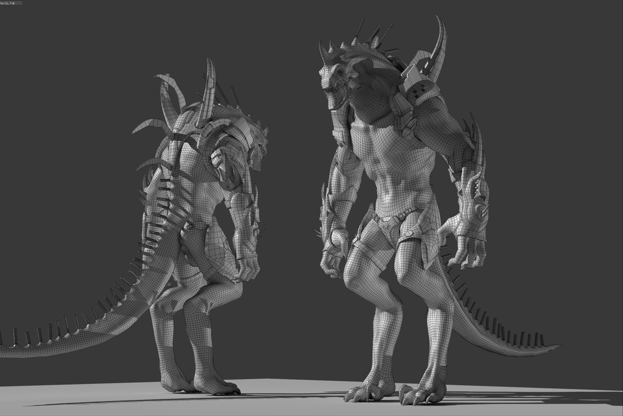 Anubis - Wireframe