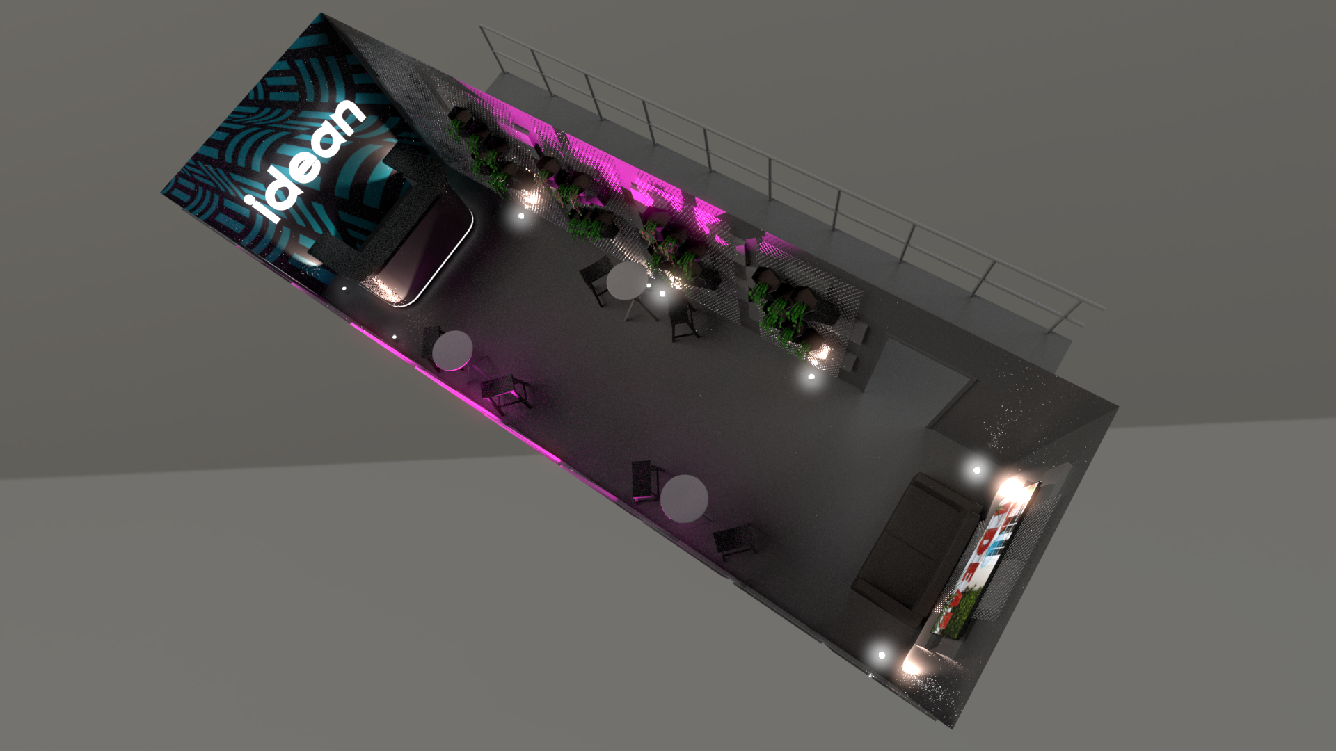 Slush Booth Overhead