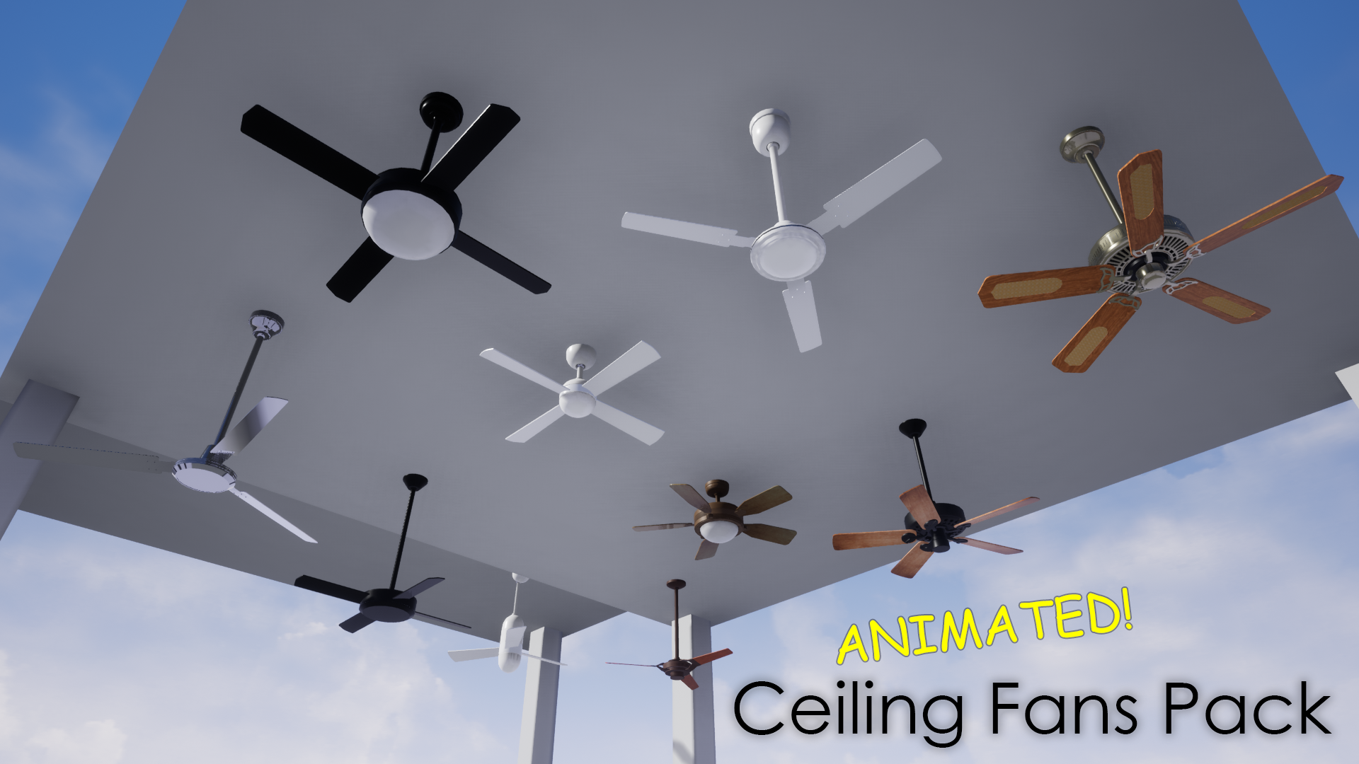 Ceiling Fans Pack - Now available!