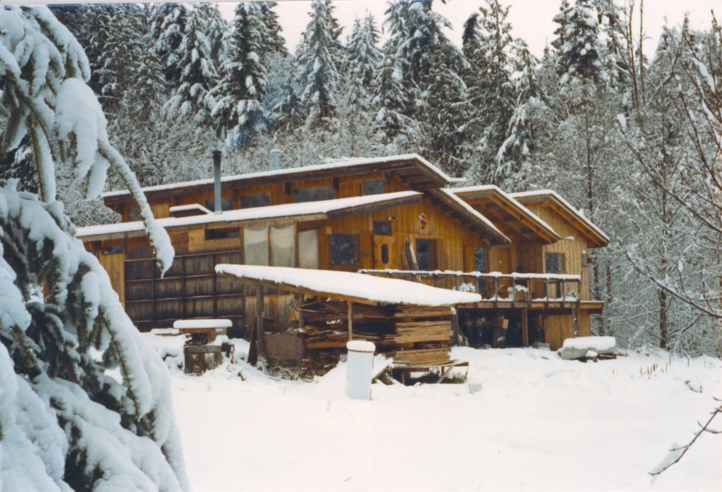 Robert's custom, sustainable, hand-built house in Sequim, WA