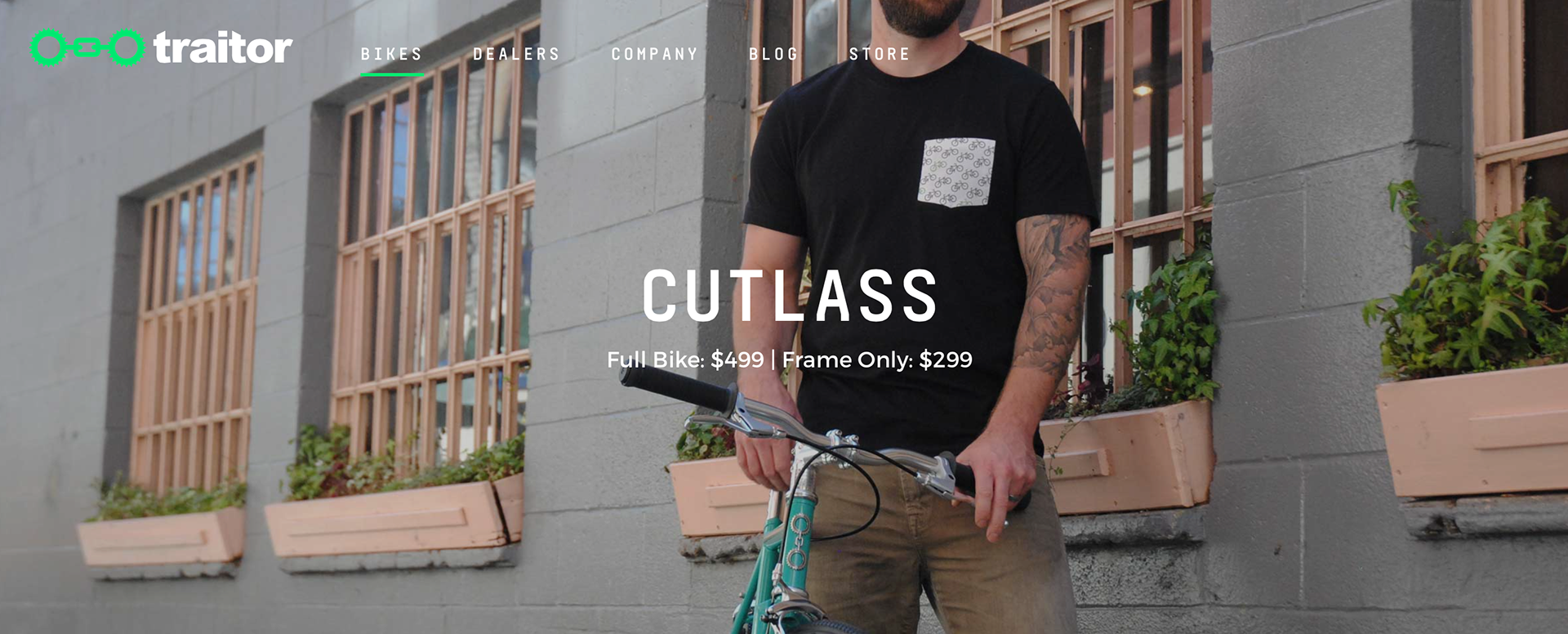 Case Study: Traitor Cycles Brand and Site Development Strategy/Content/Execution
