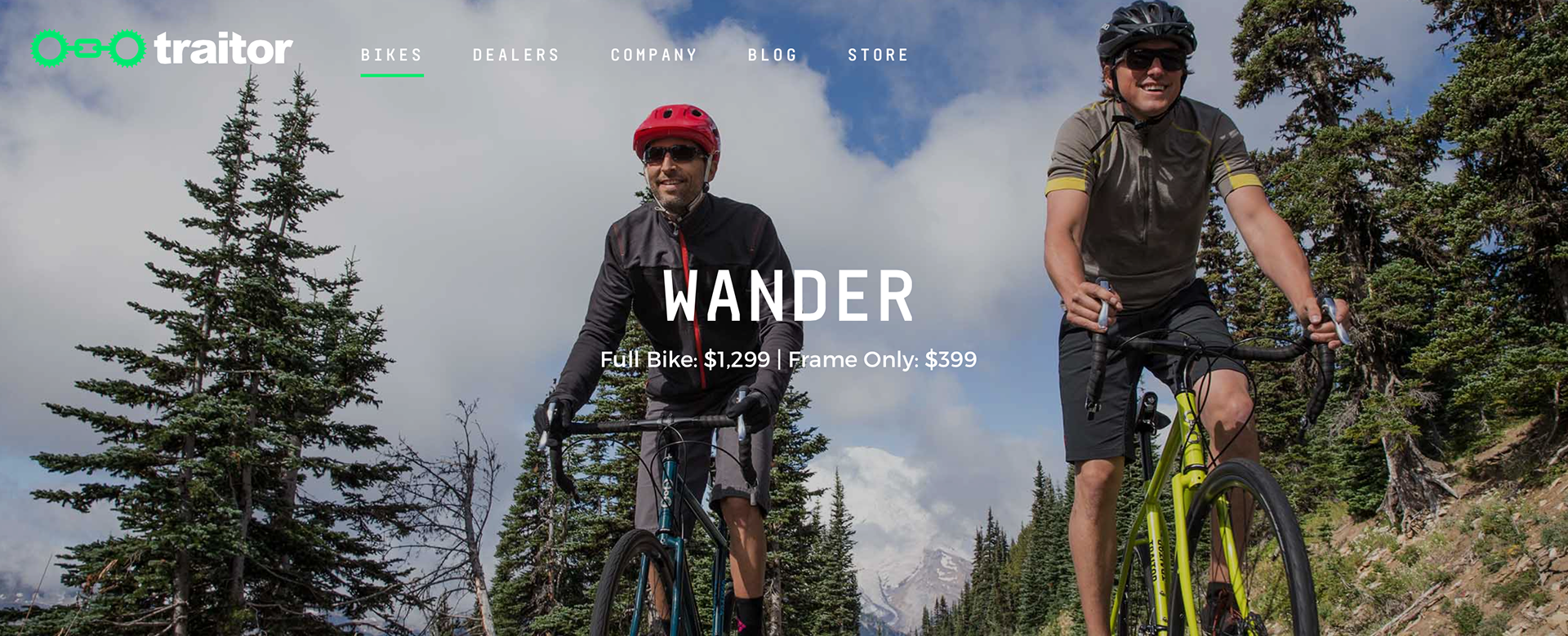 Case Study: Traitor Cycles Brand and Site Development Strategy/Content/Execution