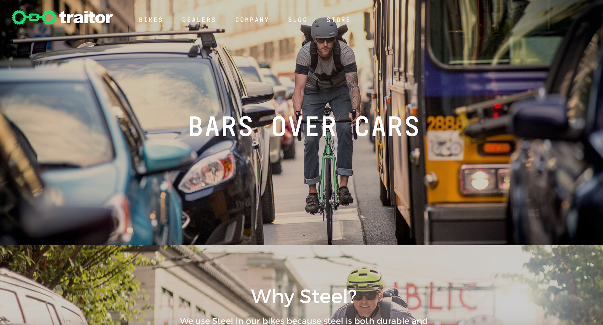 Case Study: Traitor Cycles Brand and Site Development Strategy/Content/Execution