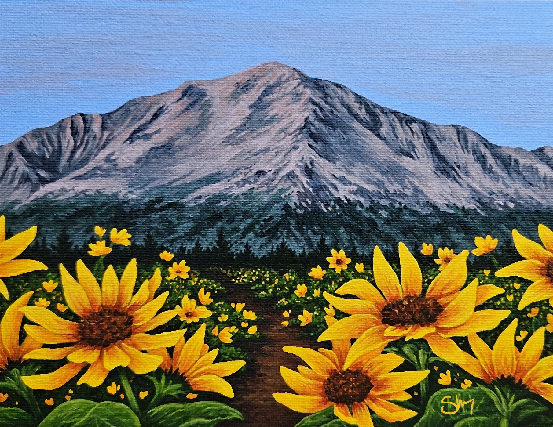 Spring Pikes Peak - Sticker.jpg
