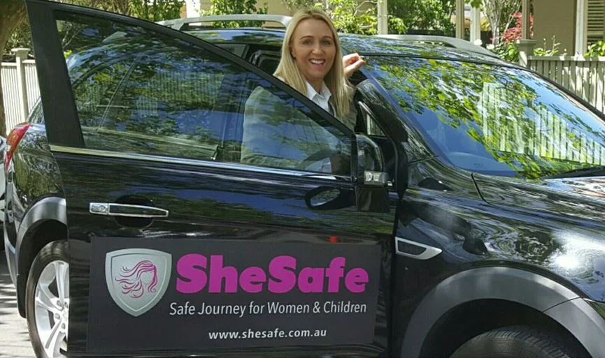 Emma Buchanan, founder of SheSafe, image via shesafe.comau.