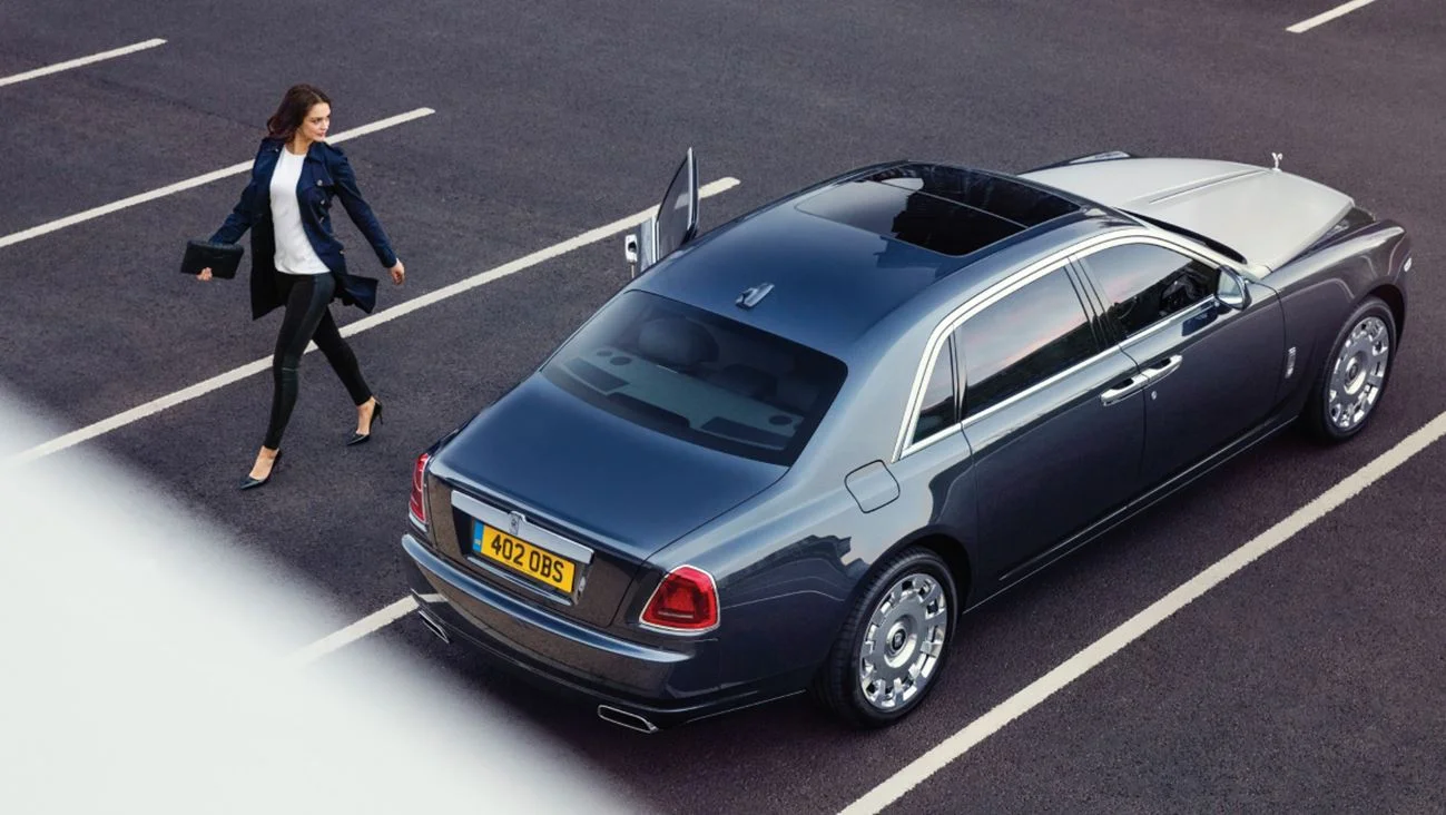 The current model of Ghost, image via Rolls-Royce