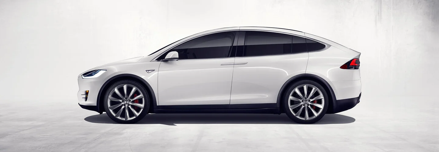 The TESLA Model X SUV