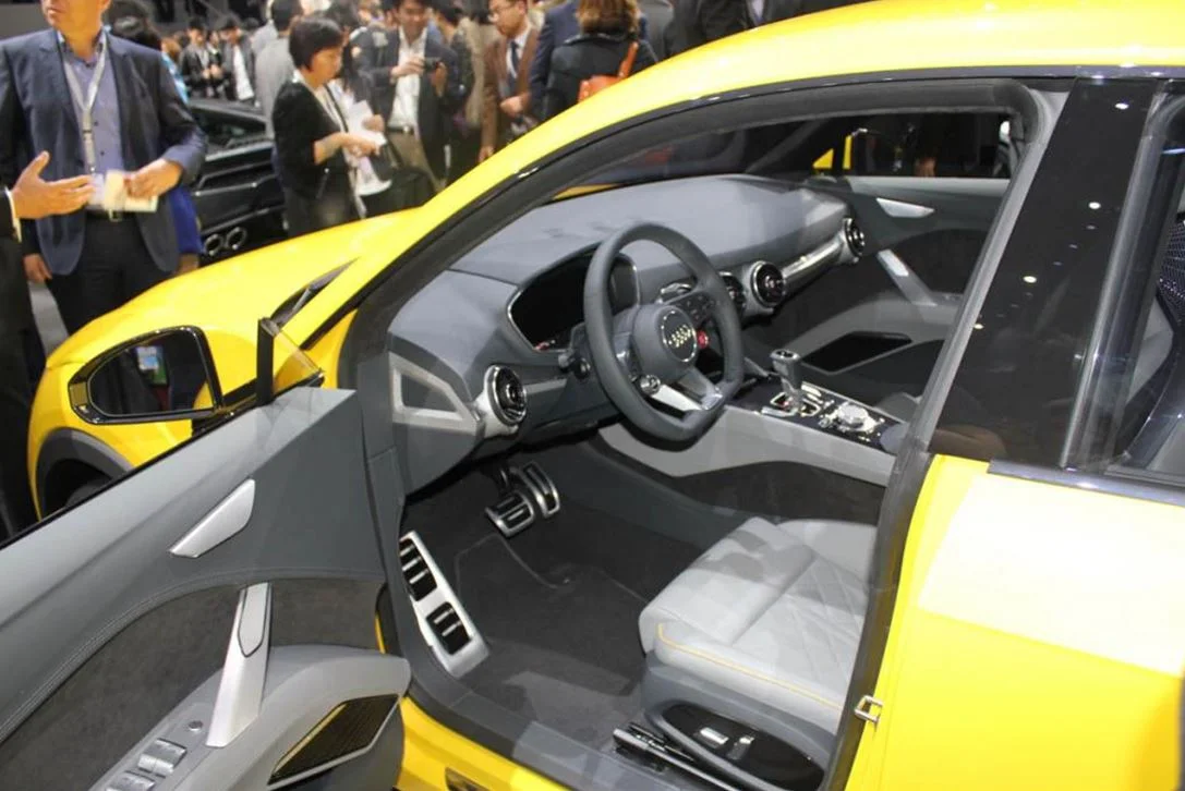 Internal shot of the all-new Audi Q4