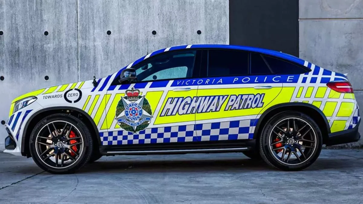The AMG GLE63 looking sharp for Victoria Police&nbsp;