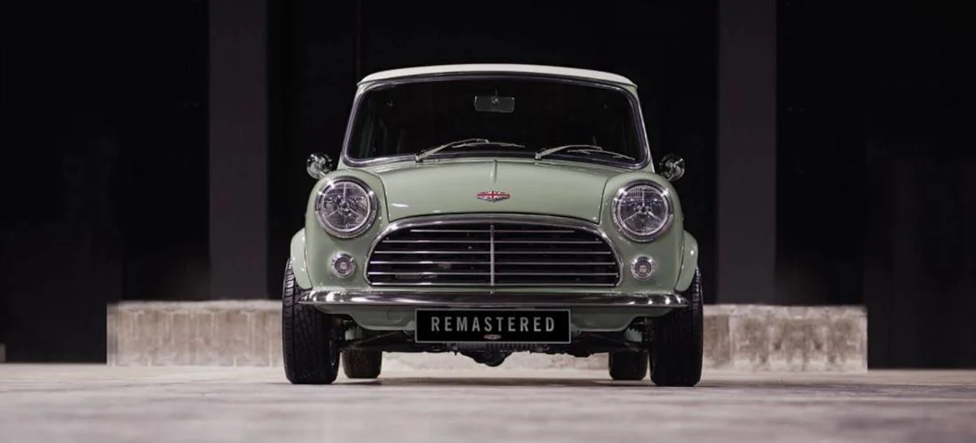 The Original Mini Cooper, remastered with LED exterior lights, among many other modern features