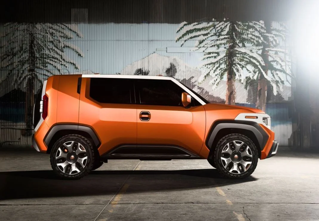 Toyota FT-4X Concept SUV as revealed at the New York Motor Show 2017