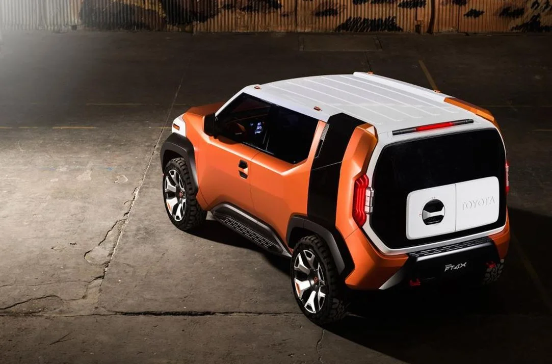 Boxy with a lot of WOW features for the FT-4X Concept SUV