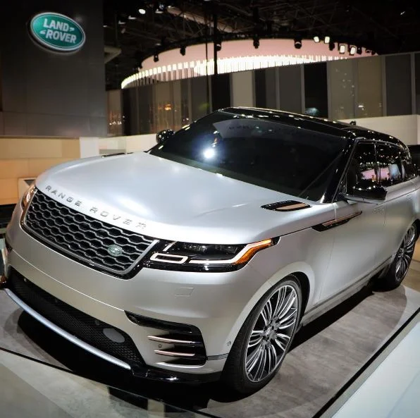 The Range Rover Velar, positioned between the Range Rover Sport and Range Rover Evoque, image via instagram.com/nyautoshow