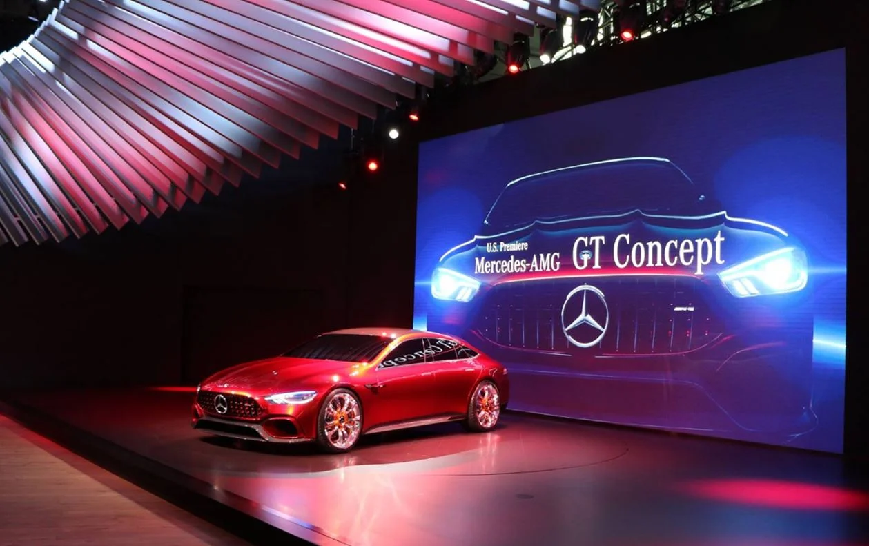 The Mercedes-Benz AMG GT Concept - performance for the whole family