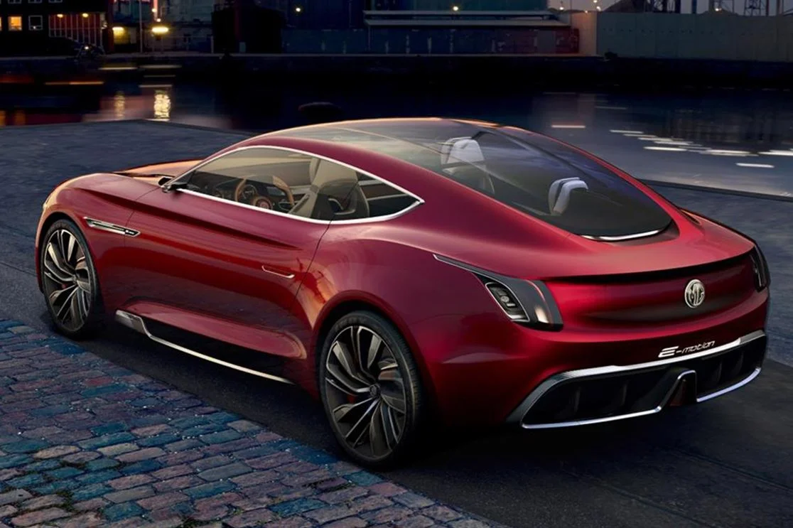 The MG E-motion Concept, 0-100km/h in less than 4 seconds