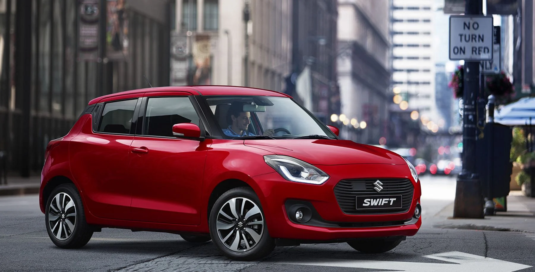 The Suzuki Swift badge is a popular small hatch city car&nbsp;