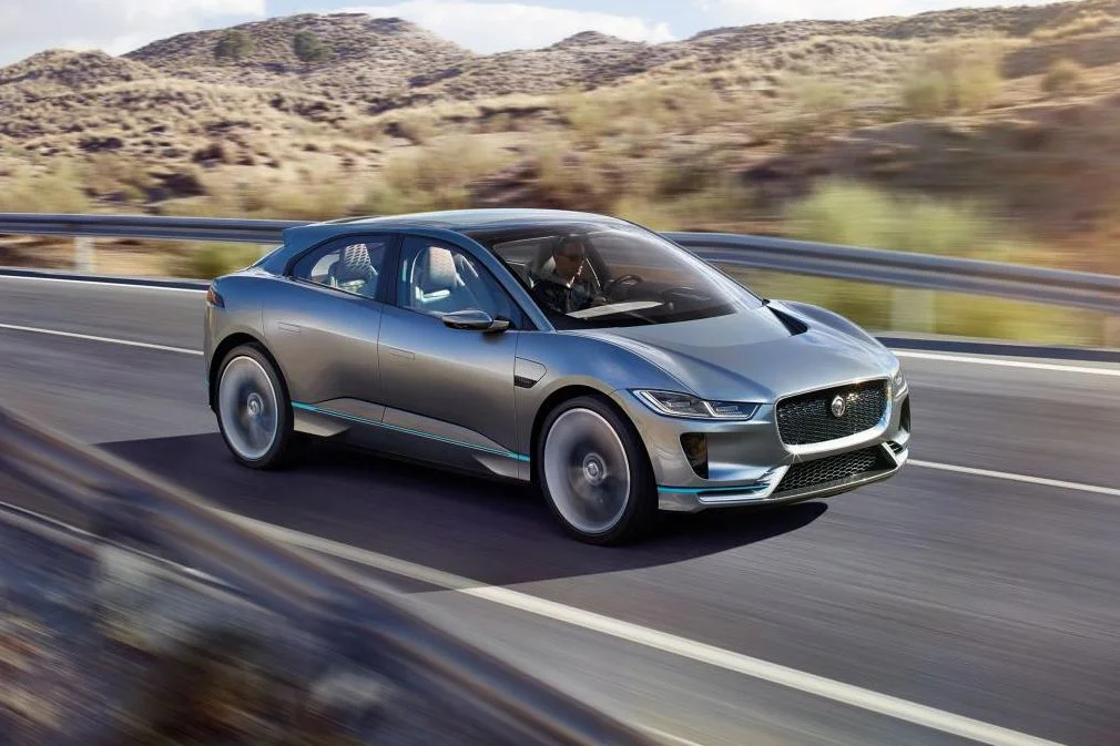 The Jaguar I-Pace is smaller than the F-Pace SUV however has a longer wheelbase