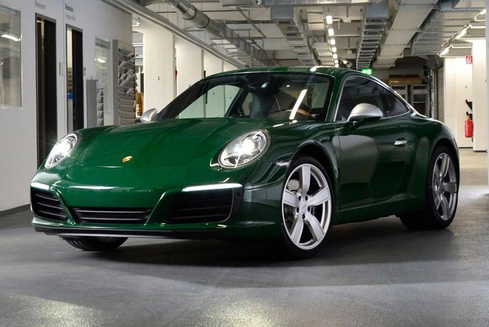 "Irish Green", a nod to Ferry's first official 911