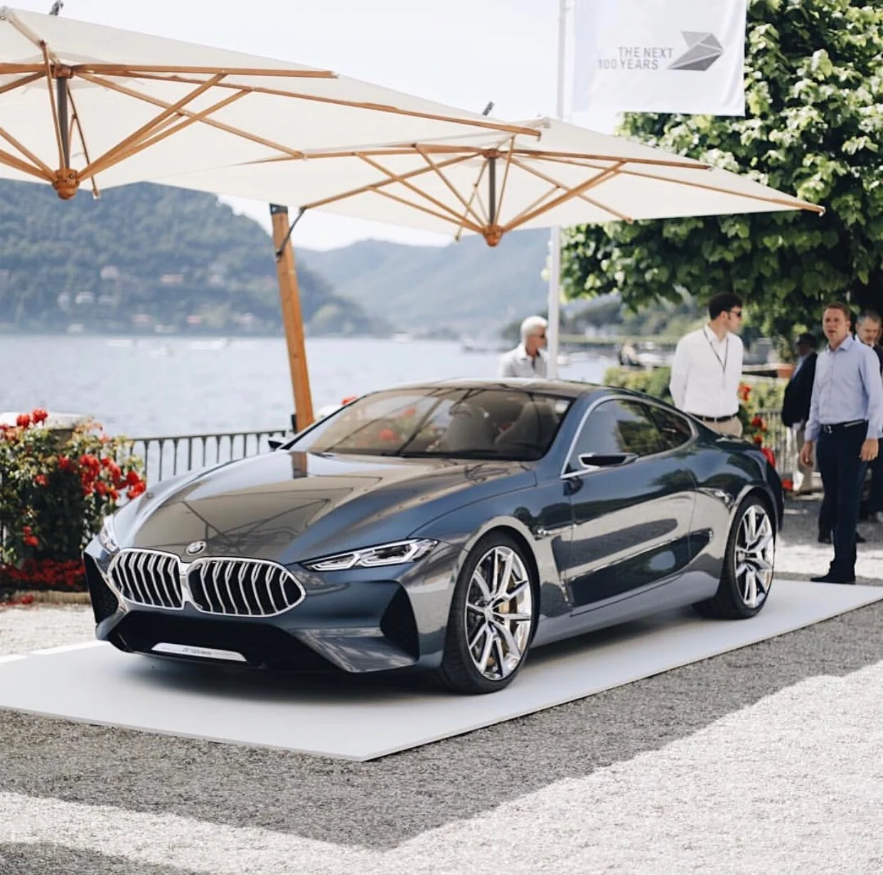 BMW Concept 8-Series showcased at this year's 2017 Concorso d'Eleganza in Lake Como, image courtesy of instagra.com/stephan_bauer