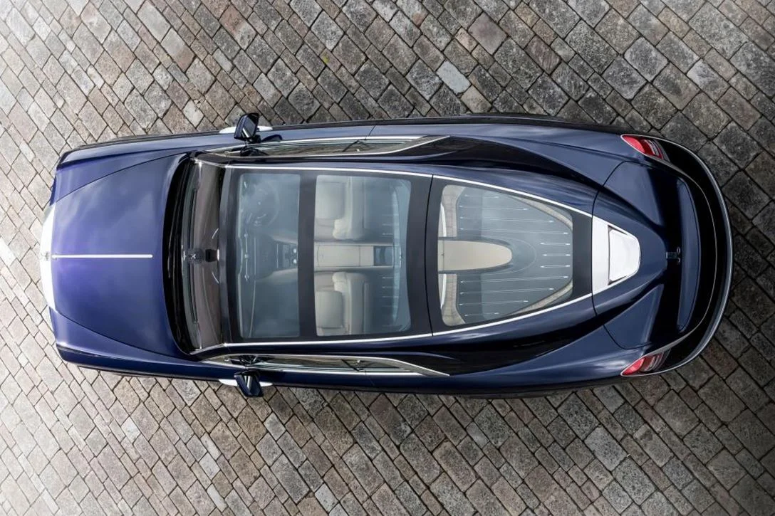 Rolls Royce Sweptail External Panoramic Shot