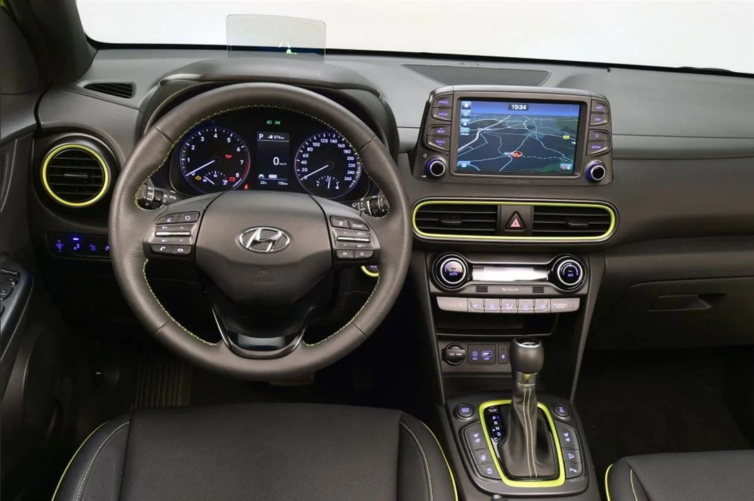 The Hyundai Kona will also get the recently released 8-inch touchscreen in the latest Hyundai i30