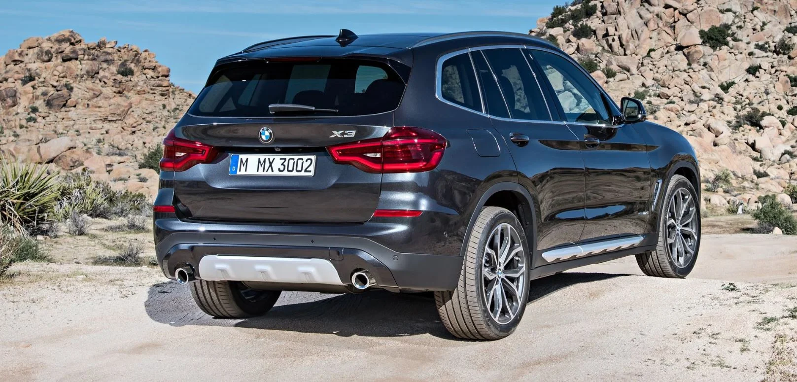 2018 BMW X3 Rear External Shot