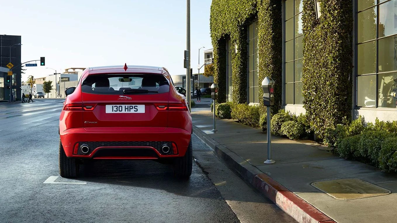 2018 Jaguar E-Pace Rear Shot