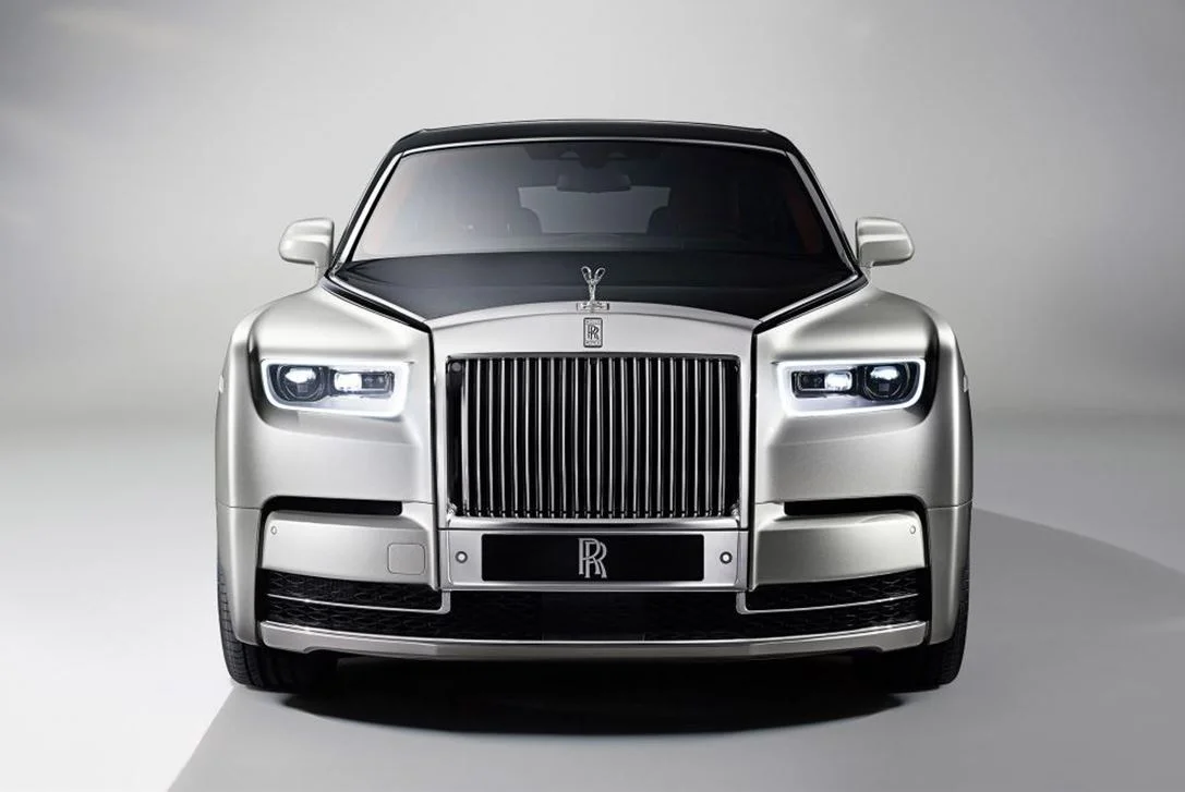 2018 Rolls Royce Phantom Front Grille Shot