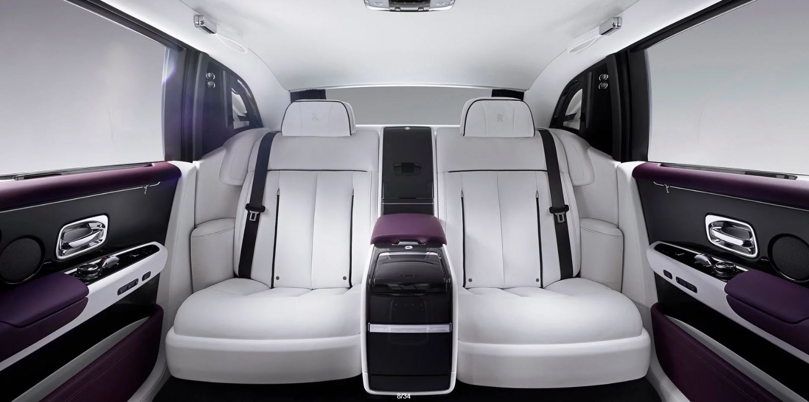 2018 Rolls Royce Internal Rear Seats Shot