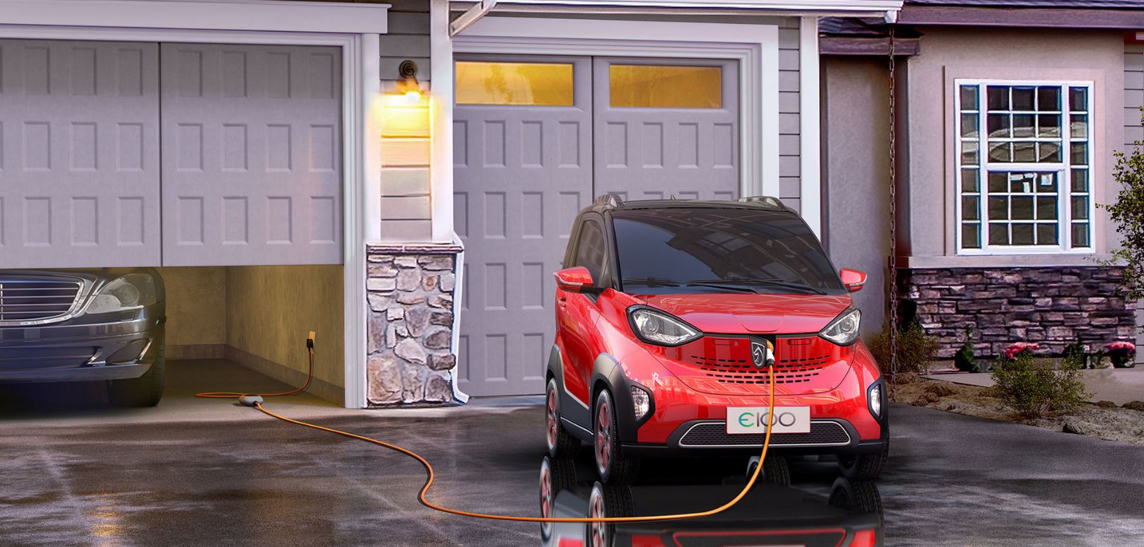 Baojun E100 EV Front Shot