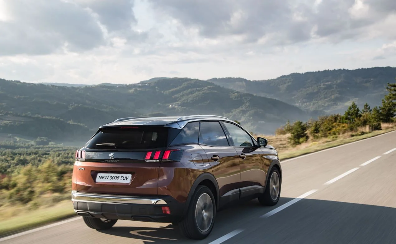 2017 Peugeot 3008 Rear Shot